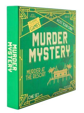 Host Your Own Murder Mystery Game Set - Murder at the Resort